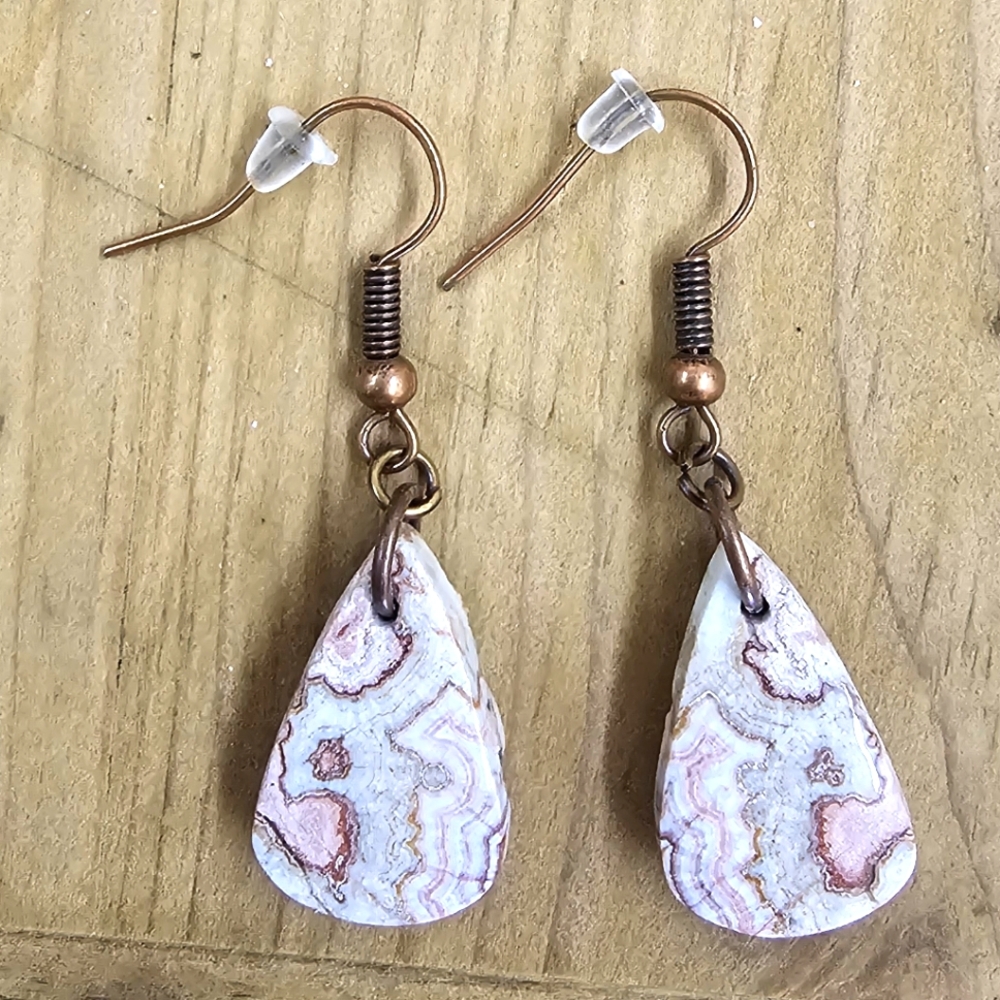 OOAK Genuine Rosita Jasper Earrings